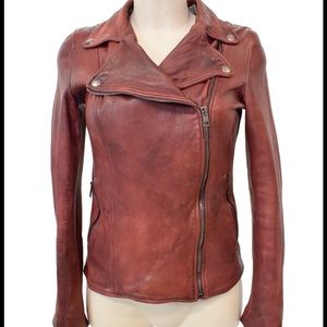 Maledetti Toscani Mt Chiodo Leather Jacket